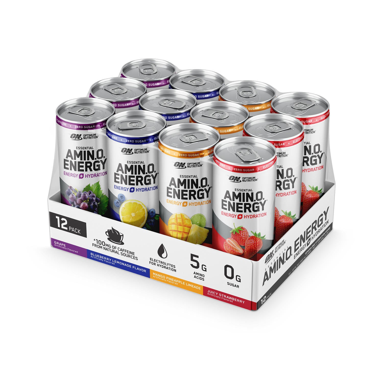 ESSENTIAL AMIN.O. ENERGY+ Electrolytes Sparkling - Image 3