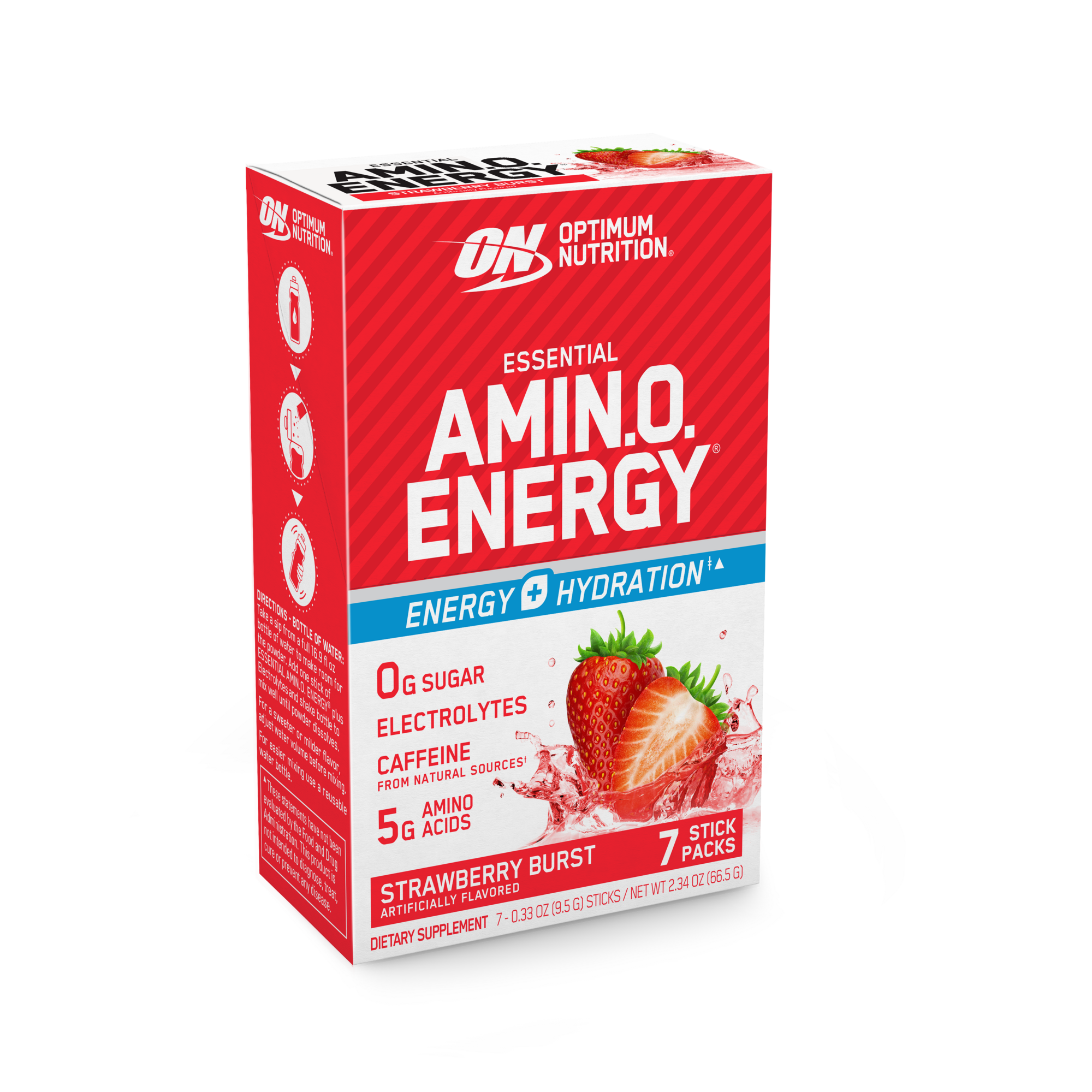 Essential AMIN.O. ENERGY + Electrolytes Stick Packs - Image 2